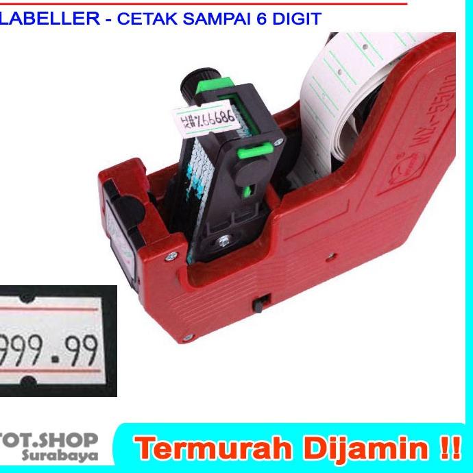 

Termurah | KF7 | (TERBUKA) M 5500 ALAT LABEL HARGA PRICE LABELLER 6 DIGIT