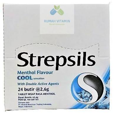 

[U37] PROMO Permen Strepsils / Permen Cool Isi 24 Sachet
