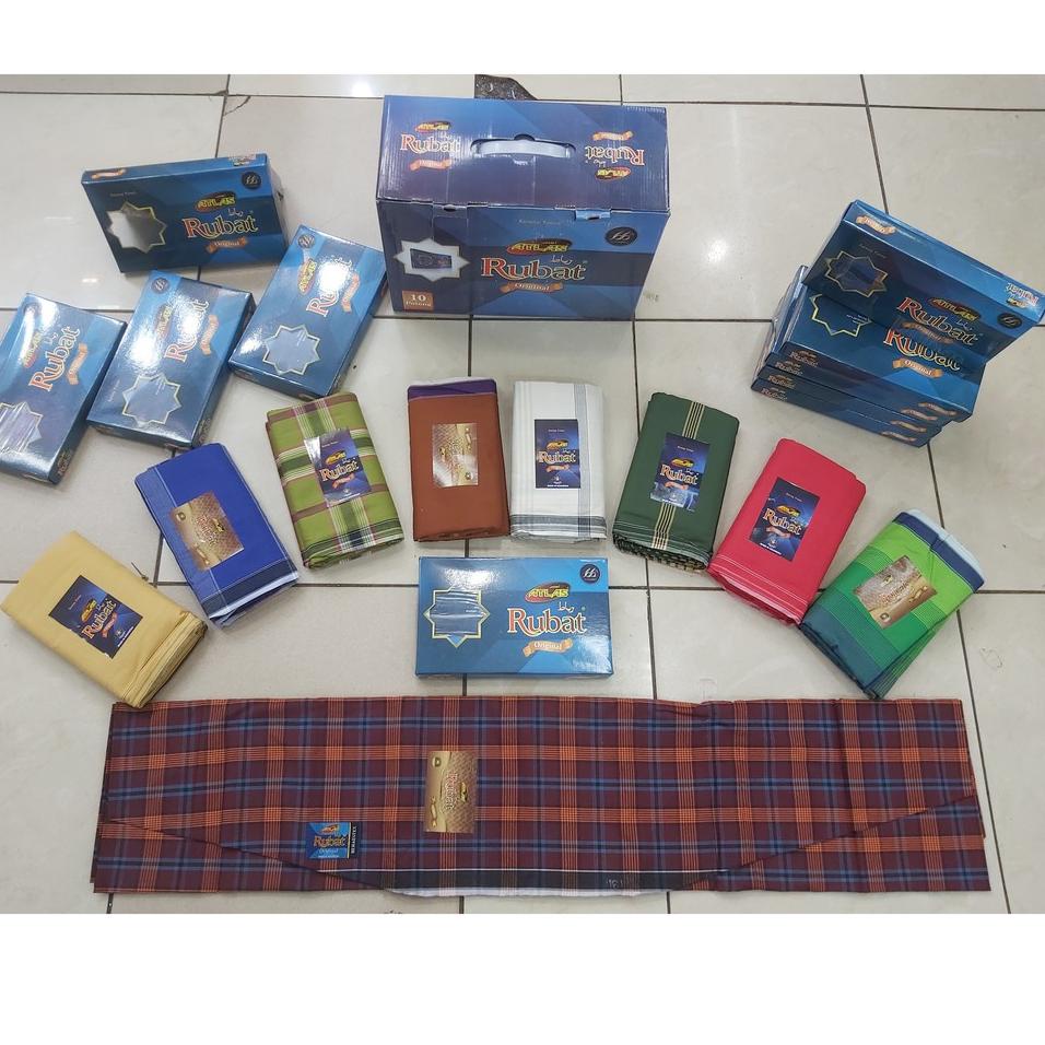 ℮ Sarung Atlas Rubat Dus Premium Murah ♪
