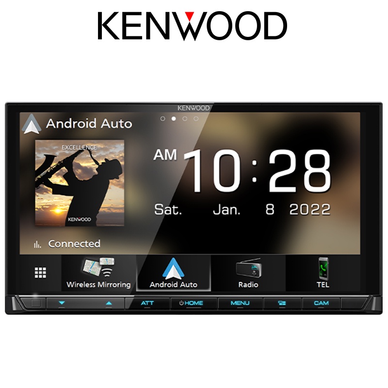 Kenwood DMX9021S Head Unit 2Din 7 Inch Hi Res - Apple Car Play - Android Auto