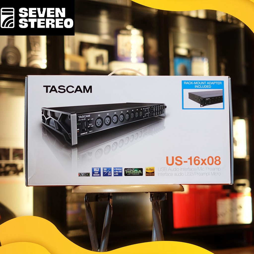 Tascam US 16x08 16 X 08 16 Channel Soundcard Recording