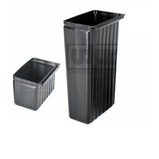 Tempat Sampah Plastik 31 liter Dinning 1344 Trolley Compania Dustbin Green Leaf