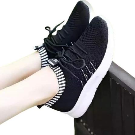 Terbaik Sepatu sneakers wanita Venom tali 2 warna serbuuu 