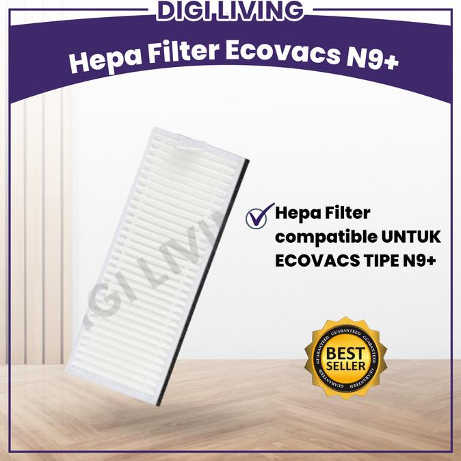 Hepa Filter - Filter Hepa Pengganti Untuk Ecovacs Deebot N9+