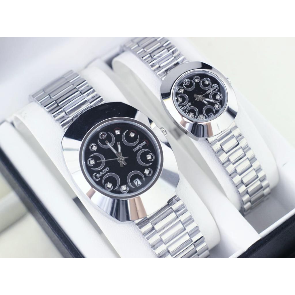 Jam Tangan Wanita Mewah Stainles Steel Anti Karat | Jam tangan Cewek   Formal Harga set termurah