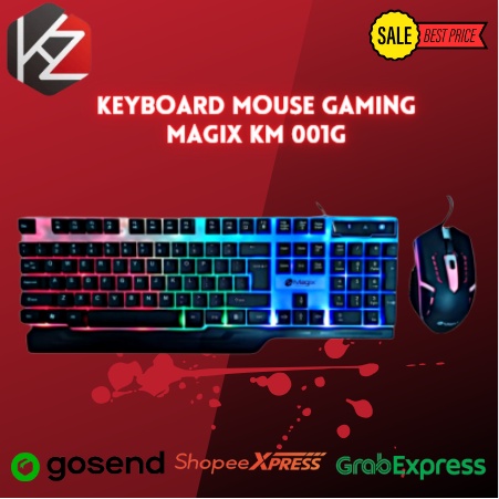Keyboard Mouse Gaming Magix KM 001G