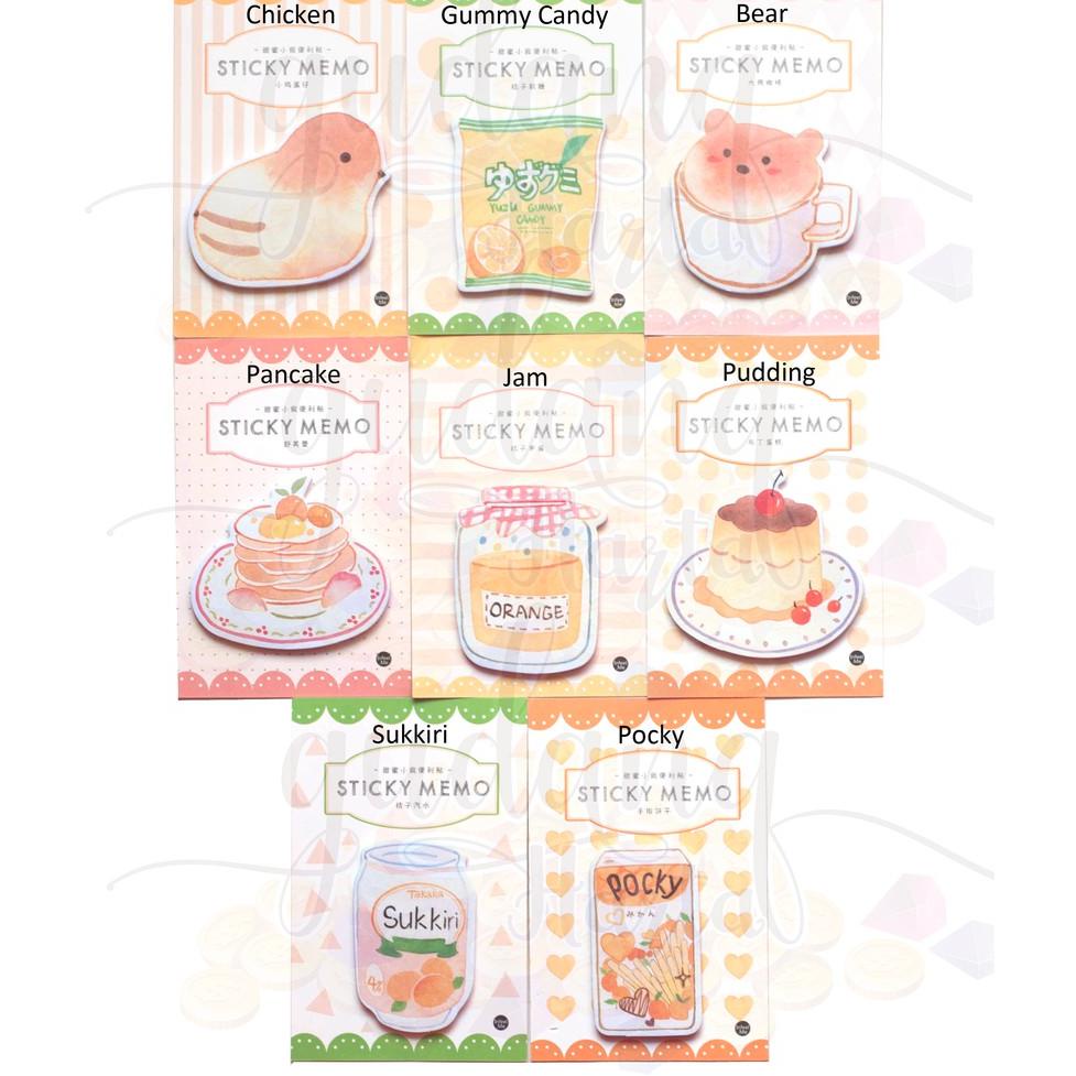 

Z33 Sticky Notes Cake Pudding Coffee Memo Lucu Note Unik GH 301003 CUCI GUDANG ㅂ
