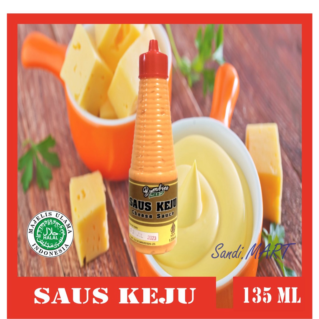 

Saus Keju Bumbies Condiment 135ml HALAL | Cheese Sauce | Keju Cair Botol Keju Saus Keju