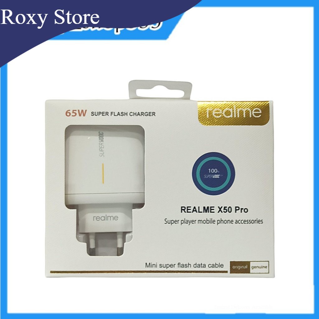 CHARGER REALME FAST CHARGING 65W MICRO USB/TYPE C SUPPORT C1 C2 K1 U1 Realme 1/2/3/5 Pro