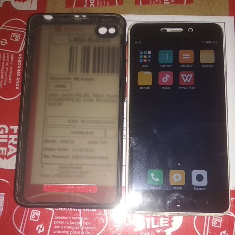 hp Xiaomi 4a bekas
