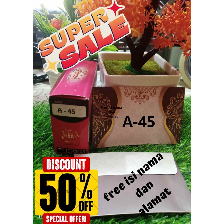 

amplop sumbang murah free isi nama