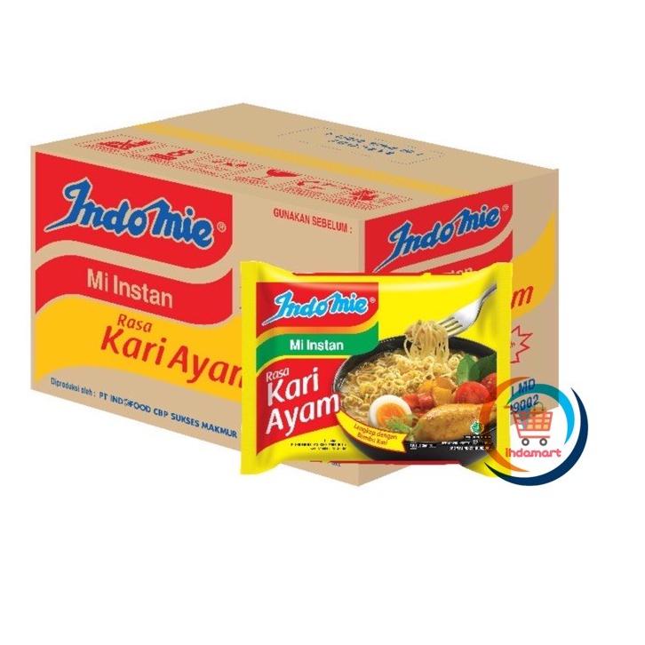 

♂ Indomie Kari Ayam 1 Dus 72 gram Isi 40 pcs ۩