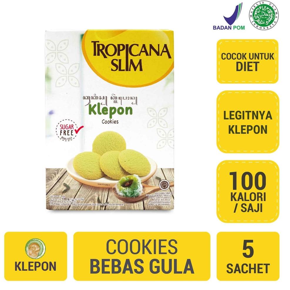

☛ Pesan sekarang Tropicana Slim Klepon Cookies (5 Sch) - Snack Bebas Gula, 100 Kalori Discound Hari Ini