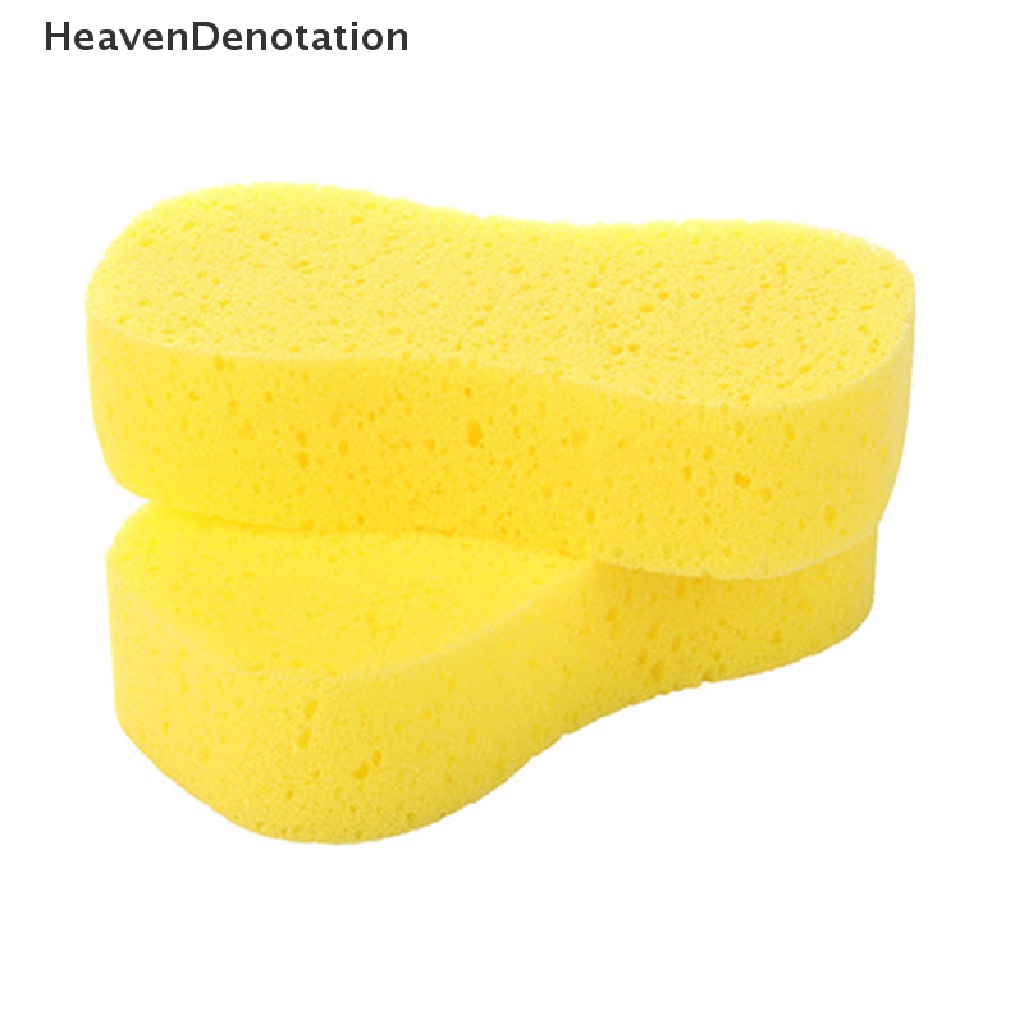 [HeavenDenotation] Alat Pembersih Spons Cuci Mobil Pembersih Kaca Mobil Serbaguna Wax Sponge Busa Auto Cleaning Tool Aksesoris HDV