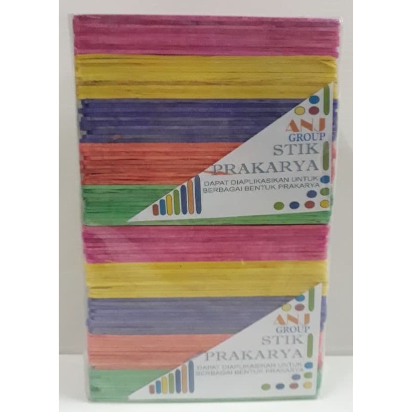 Stik Es Krim polos atau Warna isi 50