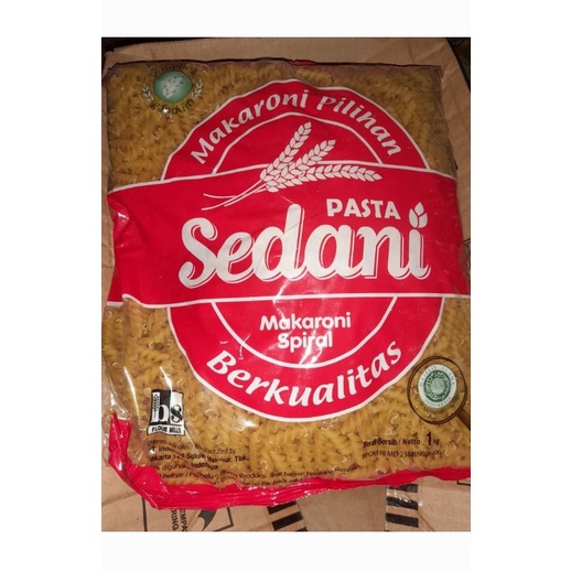 

MAKARONI SEDADI SPIRAL 1 KG