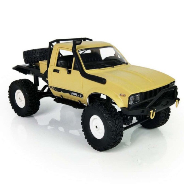 

Promo WPL C14K C-14K 1/16 RC KIT Toys RC Military Truck KIT Version - Kuning Limited