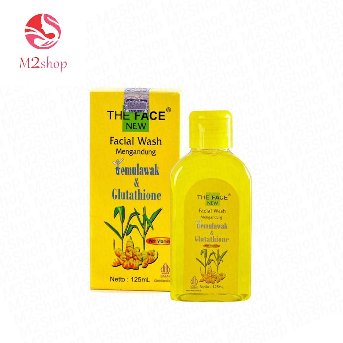 [TFFW] THE FACE Temulawak Facial Wash with Glutathione 125ml