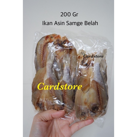

Samge Ikan Asin Samge Belah Kepala Super Asli Bagansiapiapi - 200 Gr