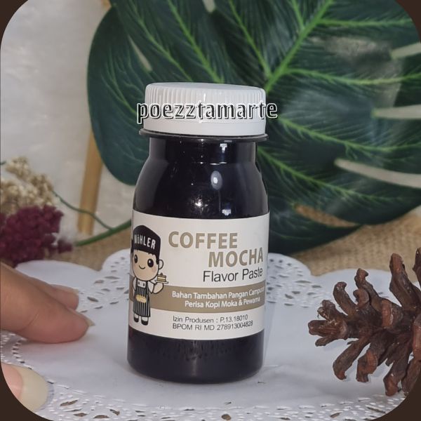 

✔️poezztamarte ✔️✨ MOHLER Pasta perisa pewarna KOPI MOKA / COFFEE MOCHA (KLIK KOMBO HEMAT UNTUK BELI 1 GRATIS 1)