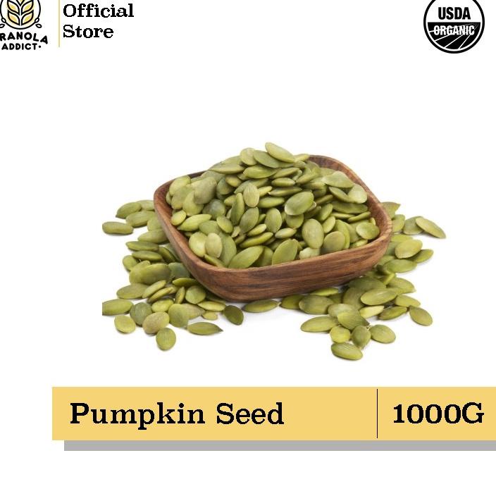 

➽ Granola Addict - Pumpkin Seed / Biji Labu Kupas 1000G ❇