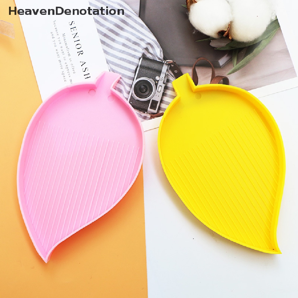 [HeavenDenotation] 1pasang Diamond Paing Tray Kit Kapasitas Besar Bor Piring Diamond Paing Pen Nail Art Manik-Manik Piring Cross Stitch Tools HDV