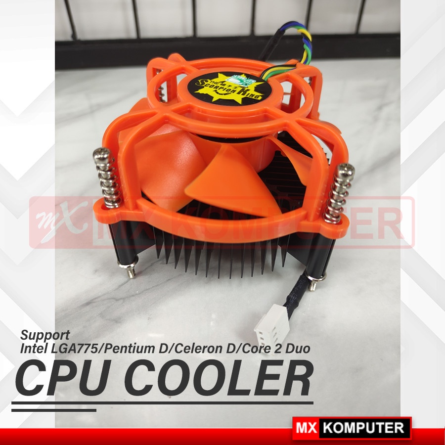 CPU Cooler Fan LGA 775 Scorpion King