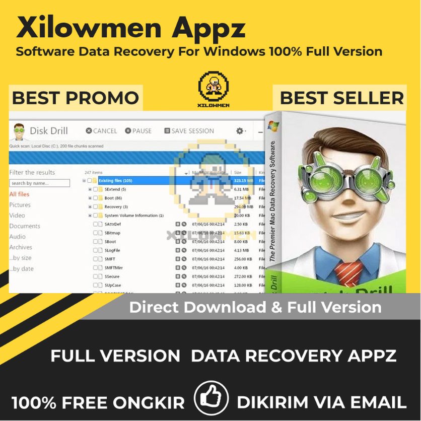 [Full Version] Disk Drill Professional Pro Lifetime Data Recovery WIN OS