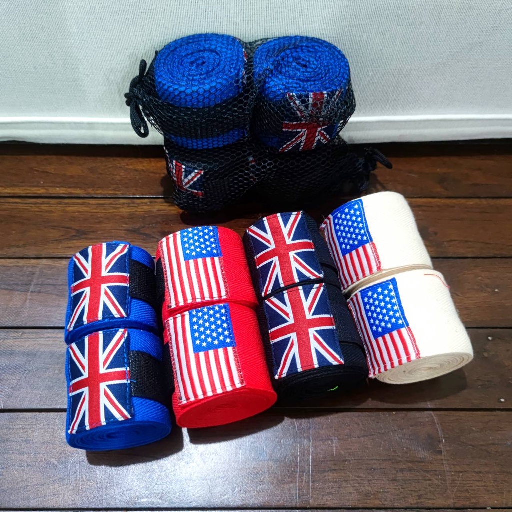 HandWrap tinju - Bandage Boxing MMA Muay Thai Murah - Bendit MuayThai - Hand Wrap MMA