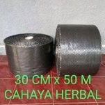 

BUBLE WRAP UKURAN 50 M x 30 CM HITAM ROLL