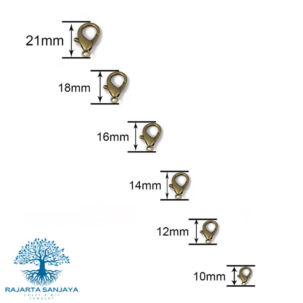 Lobster Clasp Hooks End Connectors Kokot Udang