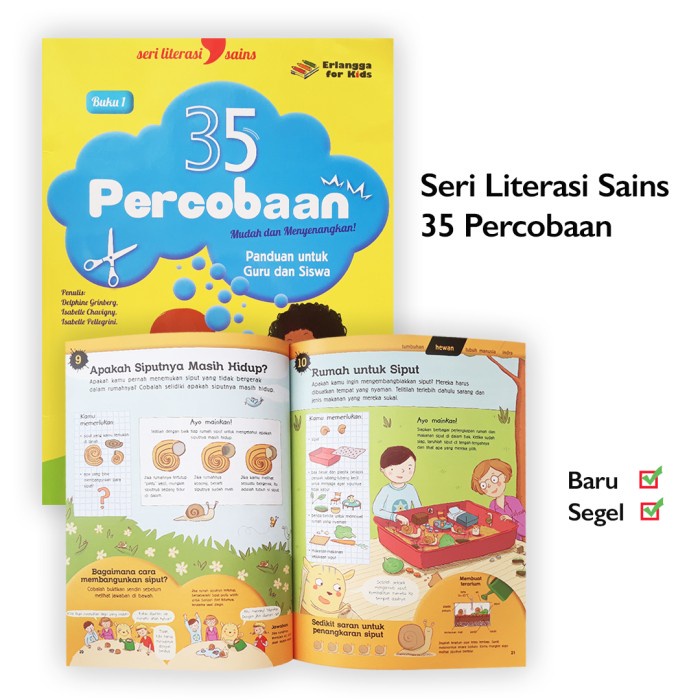 

Buku Panduan Untuk Guru Dan Siswa Percobaan Menyenangan Mudah Erlangga