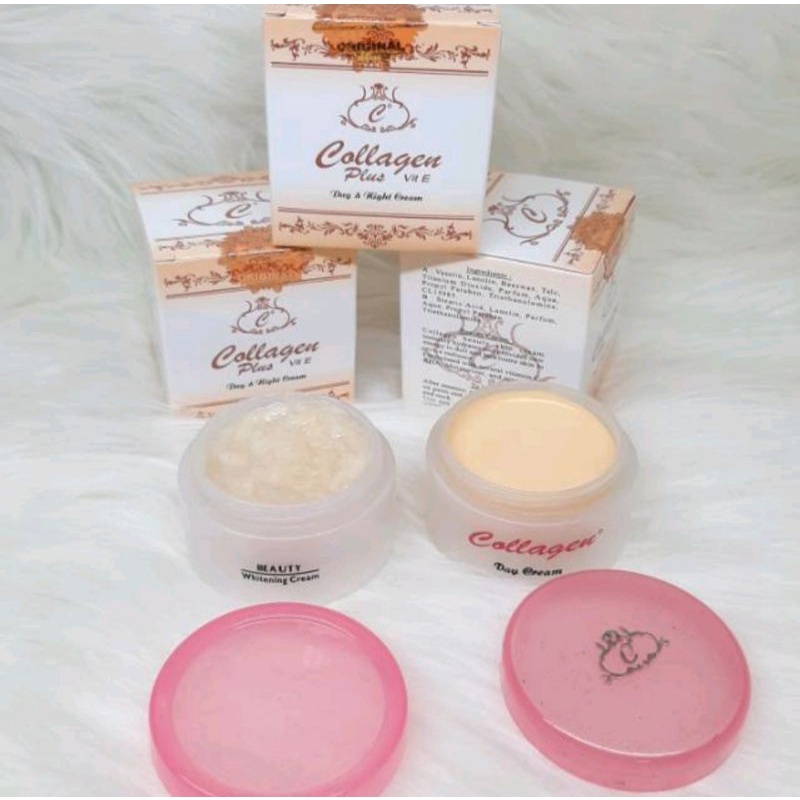 cream collagen siang dan malam