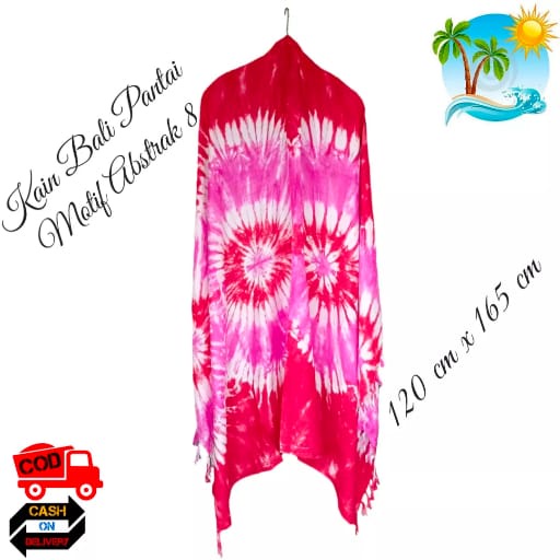 Kain Pantai Kain Bali Pantai - Kain Bali Motif Abstrak Standar Baru - Sarung Pantai SEMBILAN MODE - Sarung Bali - Kain Pantai - Kain Katun Jepang - Kain Untuk Hiasan Dinding - Kain Untuk Plafon Mobil Truk Dan Mobil 3/4 Lainnya