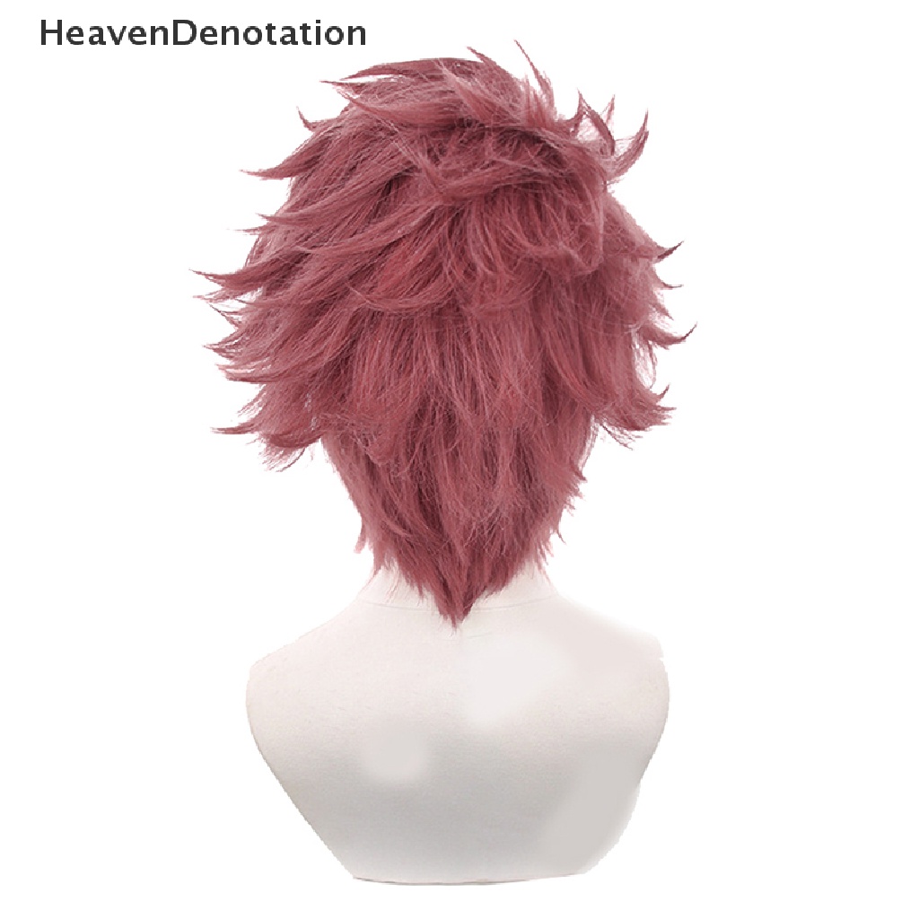 [HeavenDenotation] Anime Blue Lock Sae Itoshi Cosplay Wig Rambut Keriting Pendek Tahan Panas Rambut Wig HDV