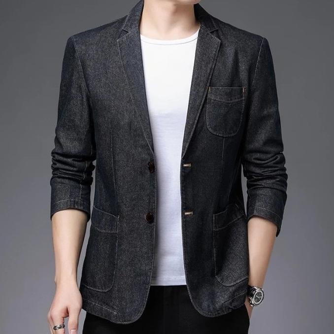 [Blazer sean OT] blazer pria jeans