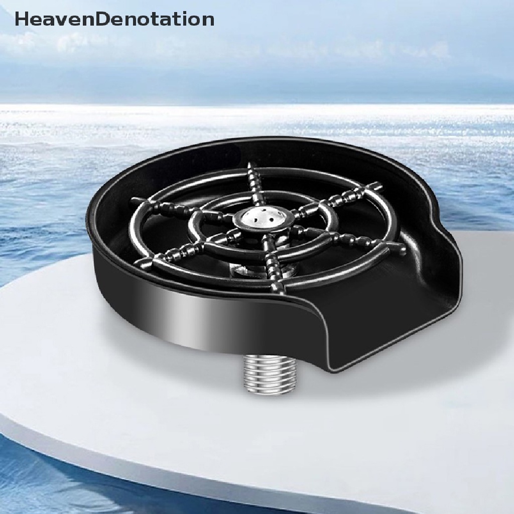 [HeavenDenotation] High Pressure Cup Washer Faucet Glass Rinser Gelas Otomatis Washer Bar Beer Susu Teh Pembersih Cangkir Aksesoris Wastafel Dapur HDV
