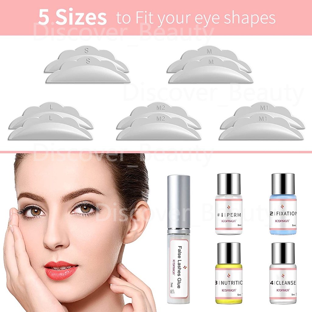 ICONSIGN LASH LIFT EYELASH PERMING KIT/ PELENTIK BULUMATA / LASH LIFT EXP 2023