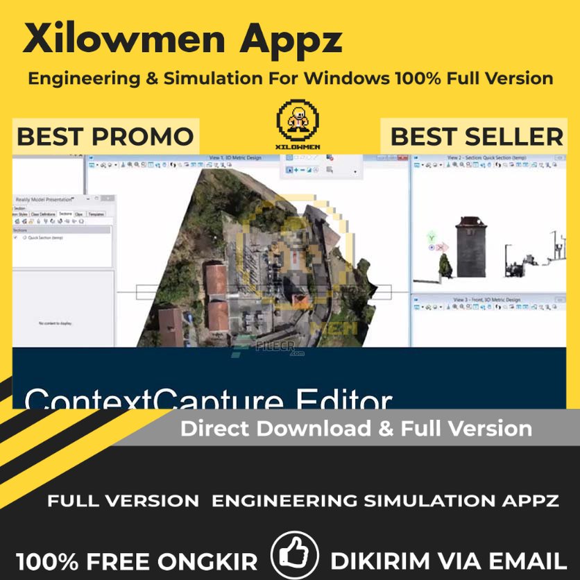 [Full Version] ContextCapture Editor CONNECT Edition Update 5 Pro Engineering Software Lifetime Win OS