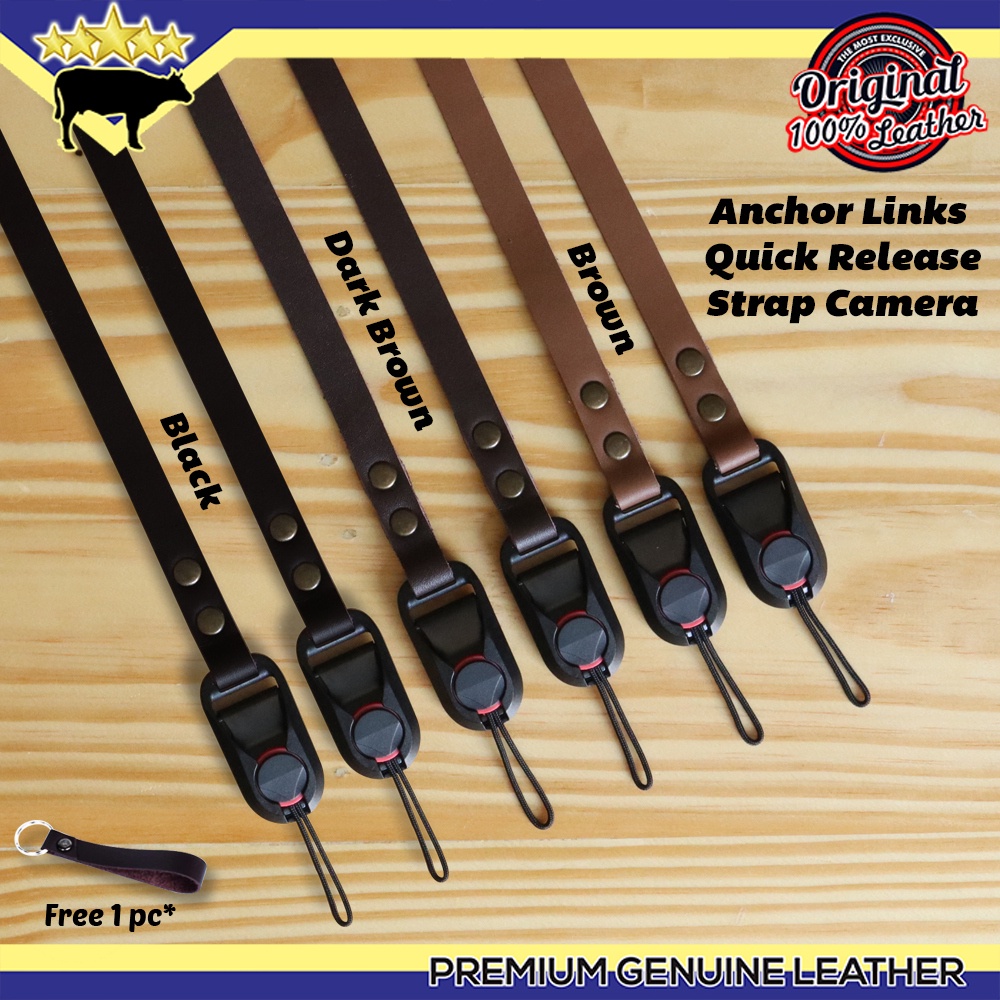 ANCHOR LINKS LEATHER STRAP CAMERA QUICK RELEASE STRAP CAMERA EXCLUSIVE
