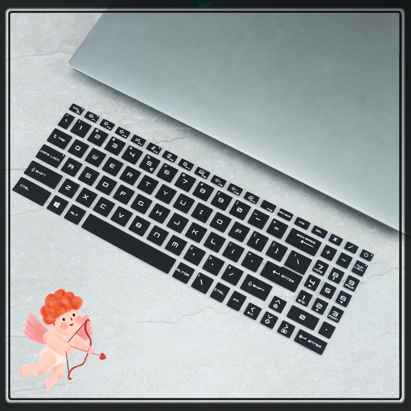 Cover Keyboard Silikon Cocok Untuk Microstar 15.6 &quot;Proteksi film Guo-jia MSI Pedang15 GF66/Pulse GL66 film Pelindung [ZK]