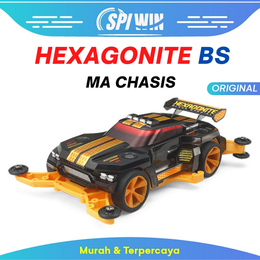 Tamiya ORIGINAL HEXAGONITE BLACK SPECIAL MA Chasis Mini 4WD
