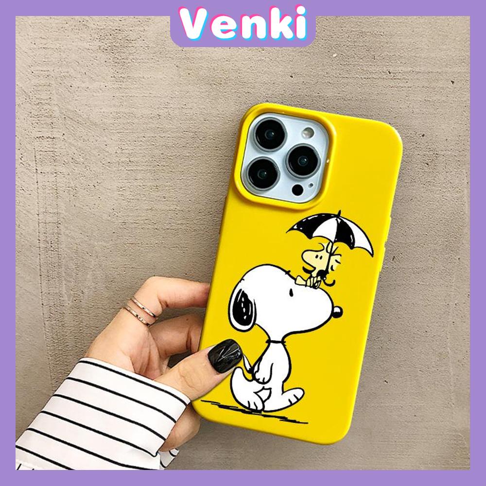 iPhone Case Soft TPU Glossy Yellow Candy Case Cute Cartoon Dog Camera Protection Shockproof For iPhone 14 13 12 11 Pro Max 7 8 Plus X XR