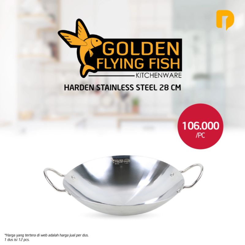 Wajan Anti Lengket | Wajan Stainless Steal