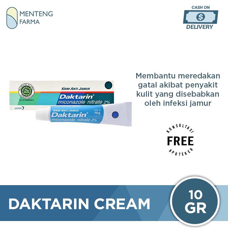 Daktarin Cream 10 g - Krim Anti Jamur Kulit