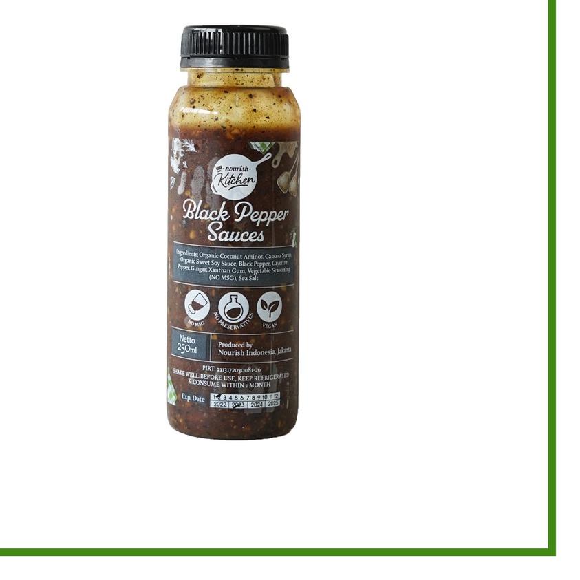 

✥ Black Pepper Sauces 250ml (Saus Lada Hitam NO MSG) ✧