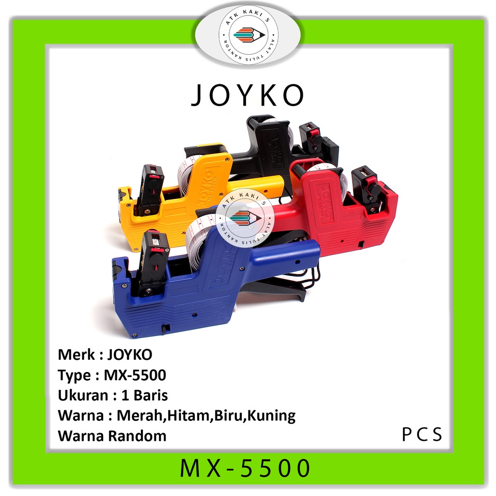 

JOYKO - MX-5500M Label Harga Stiker Harga - PCS