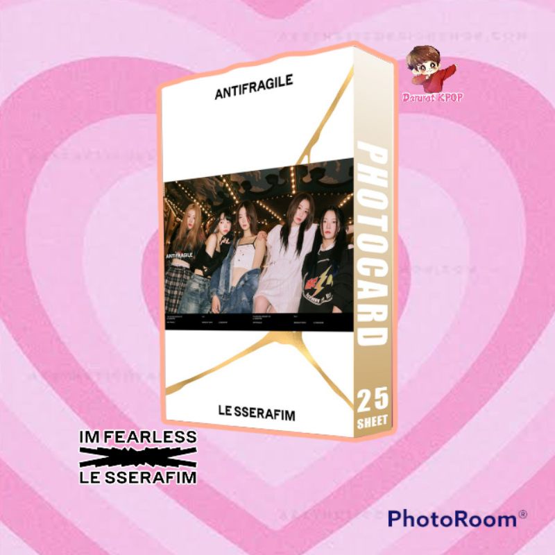 darurat.kpop - Photocard LE SSERAFIRM 1 set kpop group