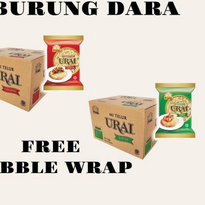 

❄ Mi Urai Original Dus (24 pcs) - Mie telur urai karton ☼
