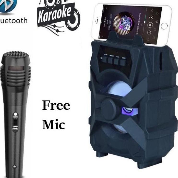 ✷ COD SPEAKER BLUETOOTH KARAOKE HF S288/XTM-5009 BONUS MIC KABEL/SPEAKER KARAOKE MINI/SPEAKER MURAH/